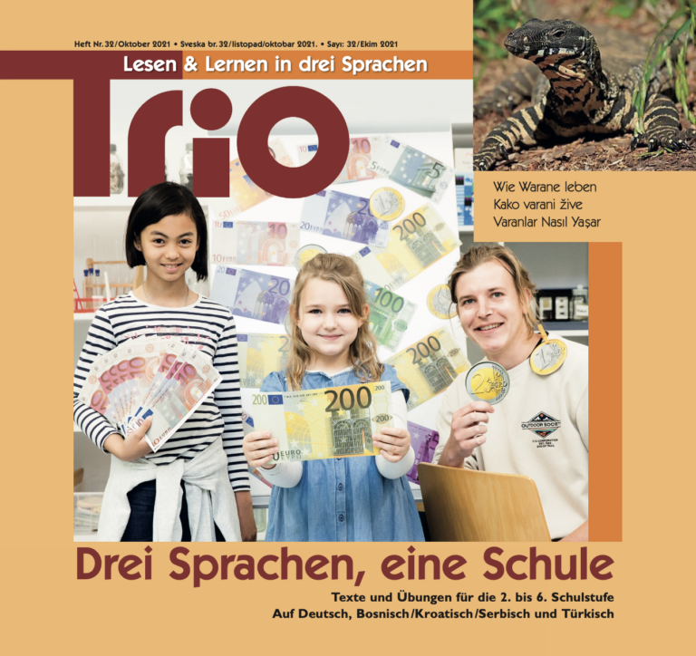 Das neue TRIO-Heft ist da. Lesen und Lernen in drei Sprachen