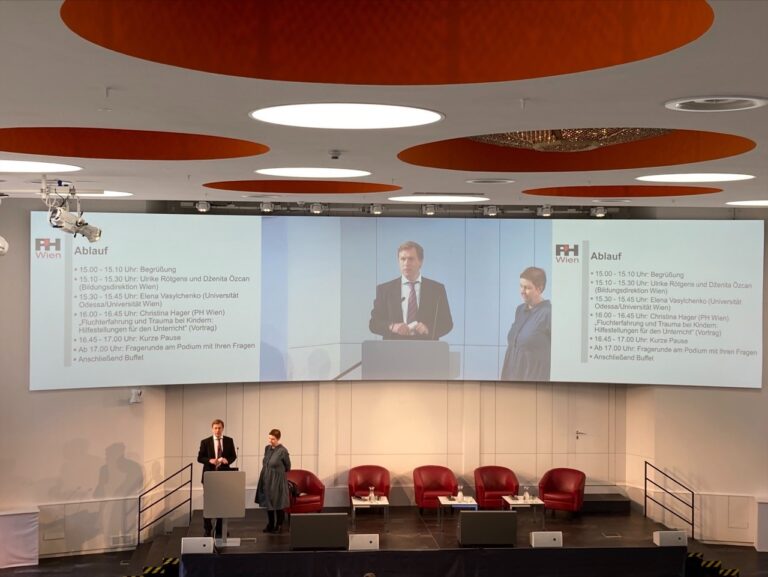 Infotag zu ukrainischen Schüler*innen in Wien